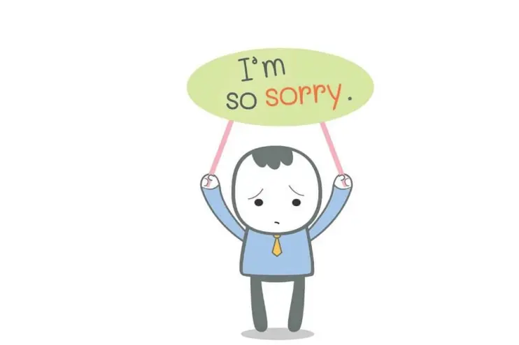 Những cách nói xin lỗi trong tiếng Anh nên biết