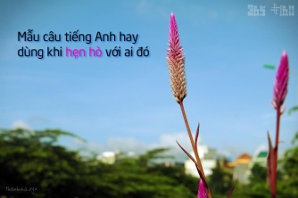 Những câu tiếng Anh hay dùng khi hẹn hò với ai đó Những câu tiếng Anh hay dùng khi hẹn hò với ai đó