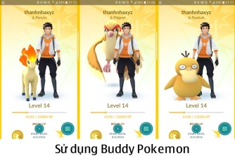 Cách sử dụng Buddy Pekemon để chọn bạn đồng hành và kiếm kẹo Candy Cách sử dụng Buddy Pekemon để chọn bạn đồng hành và kiếm kẹo Candy