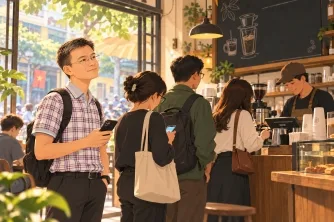 Xếp hàng mua cà phê, chú Nha học được gì từ vài phút chờ đợi?